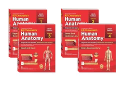 BD Chaurasia's Human Anatomy Volume 1-4