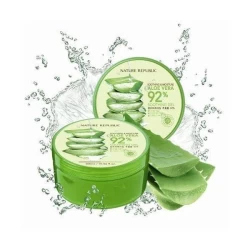 NATURE REPUBLIC ALOE VERA SOOTHING GEL 92% SOOTHING AND MOISTURE 300ML