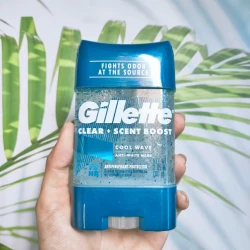 Gillette Cool Wave Clear + Scent Boost Gel