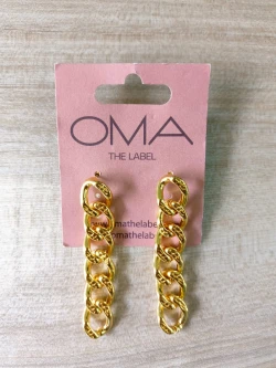 Oma The Label Chain Dangle Earrings for Women