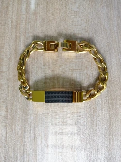 Yellow Gold-Filled Watch Band