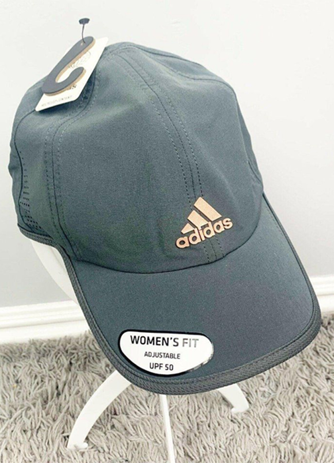Adidas Gray Superlite 2 Upf Aeroready Baseball Hat