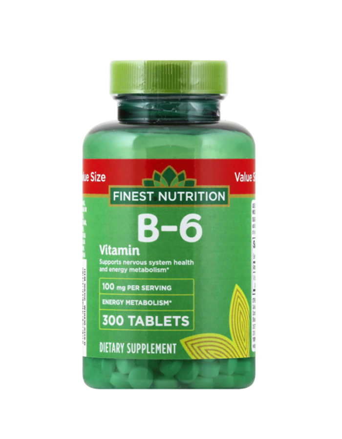 Finest nutrition b6 vitamin