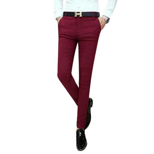 New Stylish Men's Twill Gabardine Pant Maroon Color