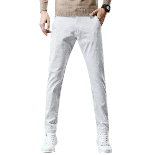 New Stylish Men's Twill Gabardine Pant White Color