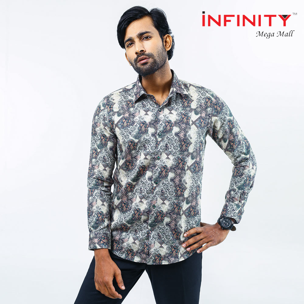 Infinity Men's Slim fit Shirt