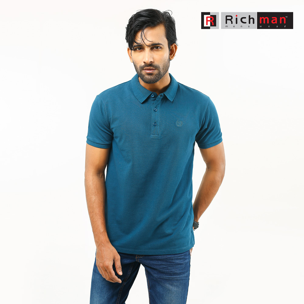 Richman Solid Polo Shirt