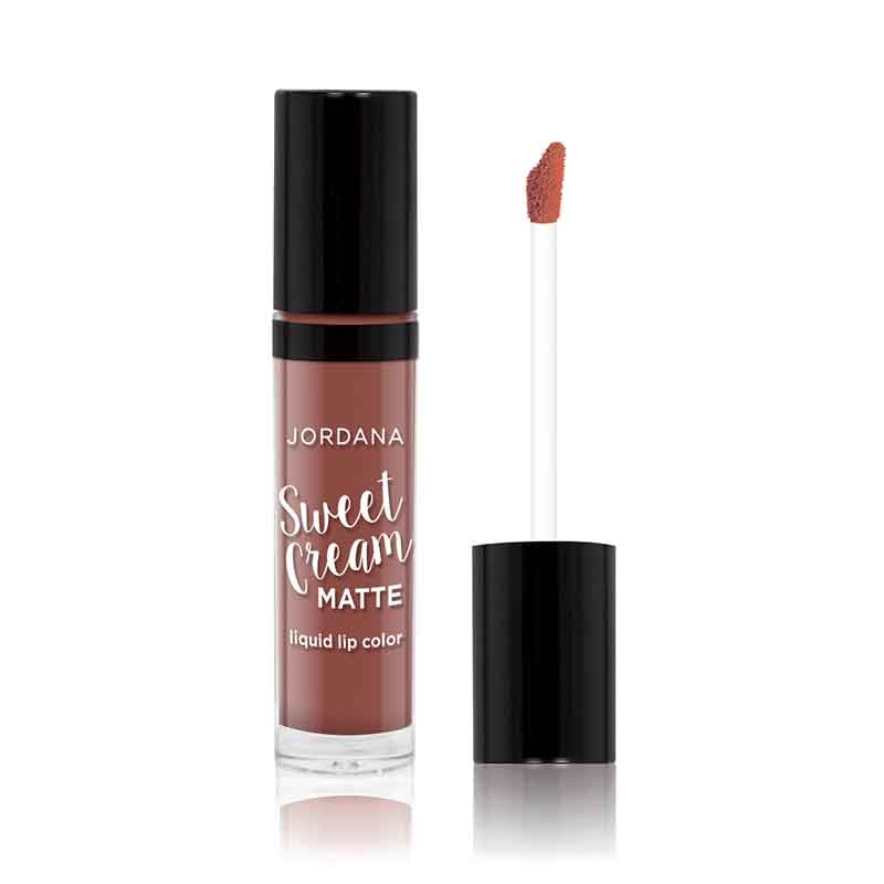 Jordana Sweet Cream Matte Liquid Lip Color – 22 – Cinnamon Toast