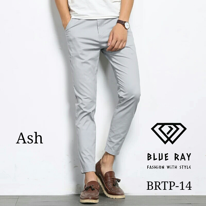 New Stylish Men's Twill Gabardine Pant Ash Color