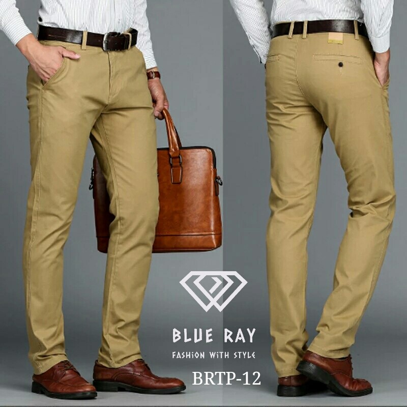 New Stylish Men's Twill Gabardine Pant Color Khaki