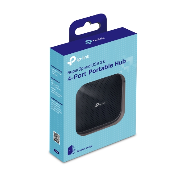 USB 3.0 4-Port Portable Hub UH400