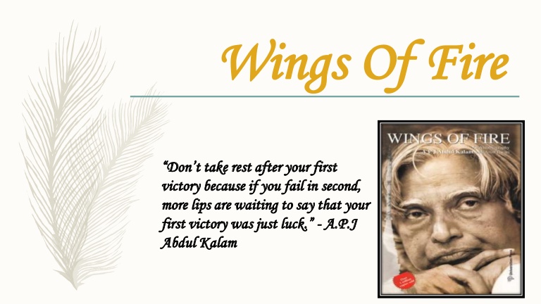 wings of fire (autobiography) book review