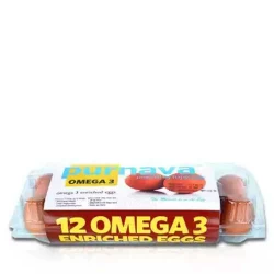 Purnava Omega 3 Enriched Eggs 12 pcs