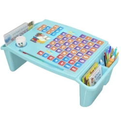 BABY READING TABLE WITH ALPHABET - SKY BLUE