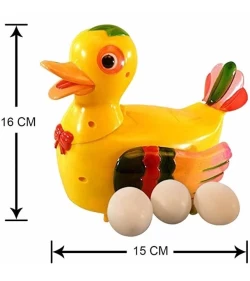 Happy Duck Lay An Egg Toy For Kids With Light & Music