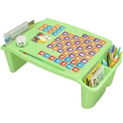 BABY READING TABLE WITH ALPHABET - GREEN