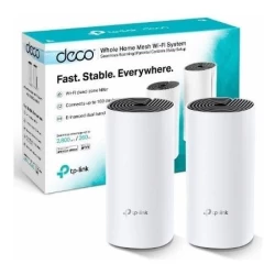 TP Link Deco E4 2 Pack Whole Home Mesh WiFi System AC1200 Dual band Router