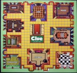 Clue Board Game in Retro Box - Classic Detective Game