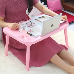 Multifunctional Laptop Table - Pink