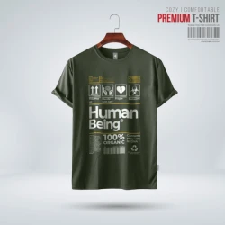 Fabrilife Mens Premium T-Shirt - Human Being