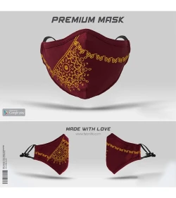 Premium Cotton Face Mask- Dynasty