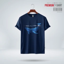 Fabrilife Mens Premium T-Shirt - Whale
