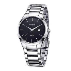 CURREN 8106 - Stainless Steel Analog Watches for Men
