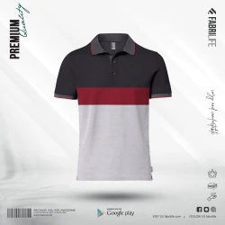 Fabrilife Designer Edition Single Jersey Knitted Cotton Polo - Paramount