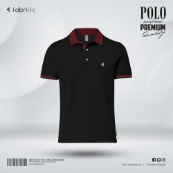 Fabrilife Single Jersey Knitted Cotton Polo