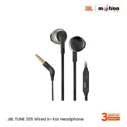JBL TUNE 205 Wired In-Ear Headphone with Mic