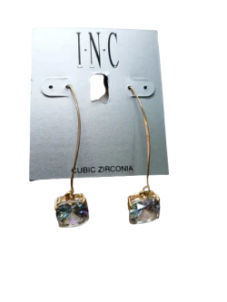 INC Cubic Zirconia Earrings for women