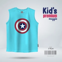 Kids Premium Maggie - Captain America