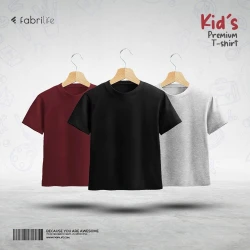 Kids Premium Blank T-Shirt Combo