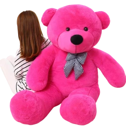 Extra large big Teddy Bear - Deep Pink