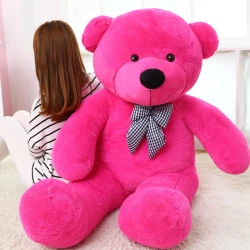 Extra large big Teddy Bear - Deep Pink