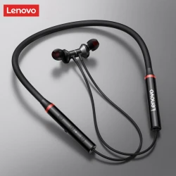 Lenovo HE05 Wireless In-Ear Neckband Earphones - Black