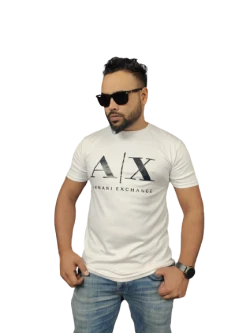 AX T-shirt White_M Size