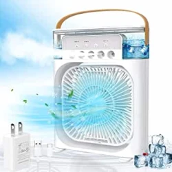 Portable Air Conditioner Fan 500 ml Water Tank USB Personal Cooler
