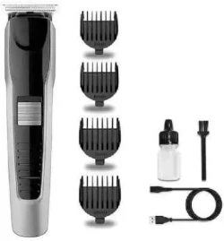 HTC AT 538 - Rechargeable Hair and Beard Trimmer for Men