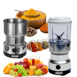 Nima Electric 2 in 1 Blender and Grinder Offers Convenient and Versatile Blending and Grinding Functions