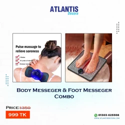 Electric EMS Body & Foot massager 2 in 1 Combo