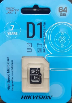 Hikvision 64 GB High Speed Memory Card (Life Time Warranty)