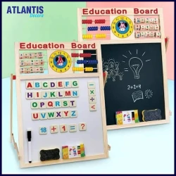 Dual Magnetic Education Board for Kids
