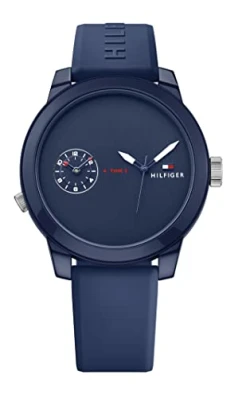Tommy Hilfiger Mens Analog Display Quartz Blue Watch