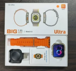 S8 Ultra Smart Watch Men Women Series 8   1.95" Screen