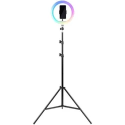 Havit  ST7026  Tripod With 10 Inches Rgb Ring Light For Live Streaming