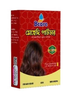 Mehedi Hair Color Powder, Organic Henna Hair Color, Henna Leaf Color - 50 gm