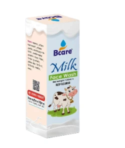 Milk Face Wash, Organic Milk Face Wash - 120 ml