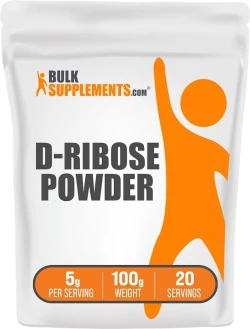 D-Ribose Powder - Dietary Supplement for Energy & Muscle Support