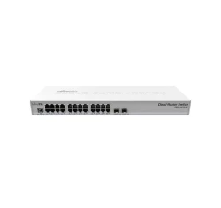 Cloud Core Router Switch CRS326-24G-2S+RM (RouterOS L5), Twenty Four  X 10/100/1000 RJ45 + Two X SFP+ Ports with case (UK)